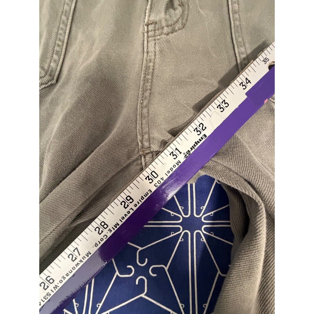 Vervet Utility Cargo Pants Women’s Size 26 Green High Rise Wide Leg Olivia - Picture 3 of 9